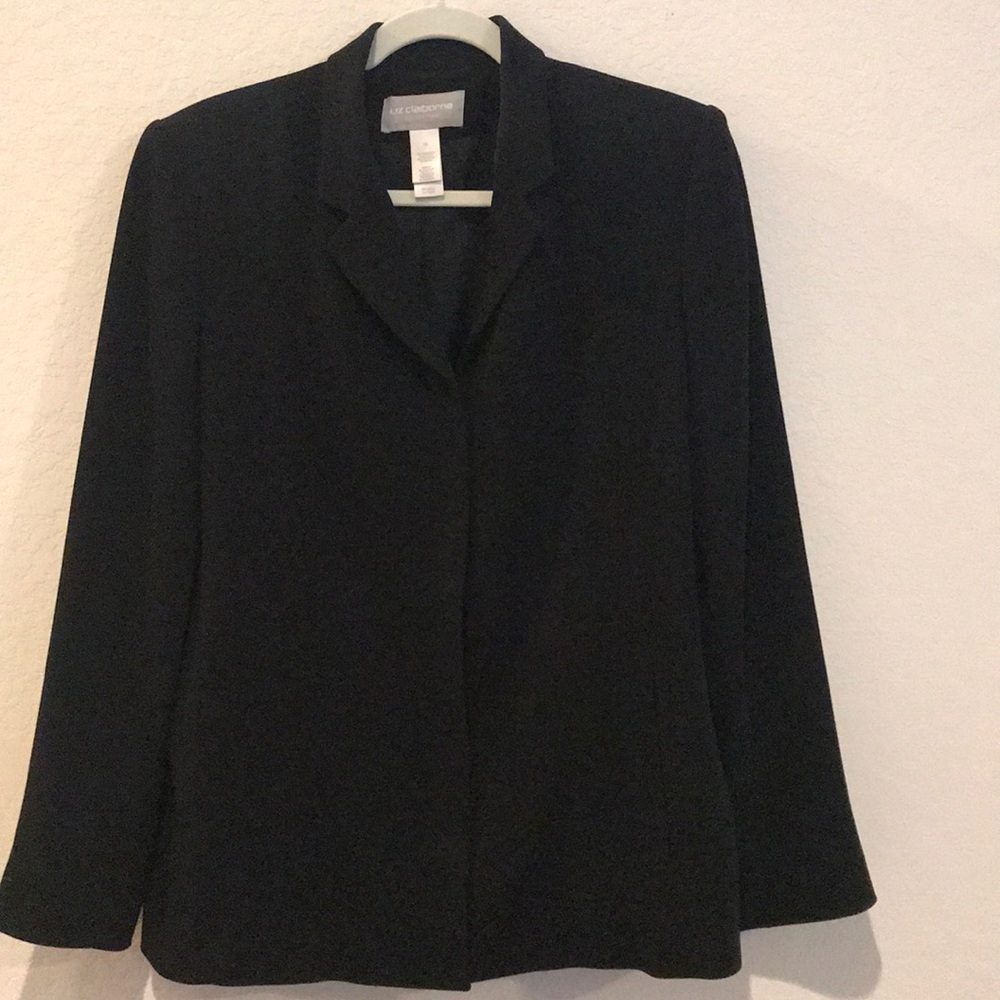 Liz Claiborne Size 12 Black Blazer